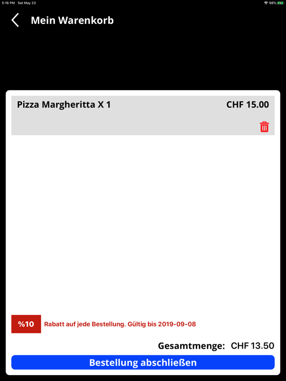 Screenshot #6 pour Lavin Grill Haus Winterthur