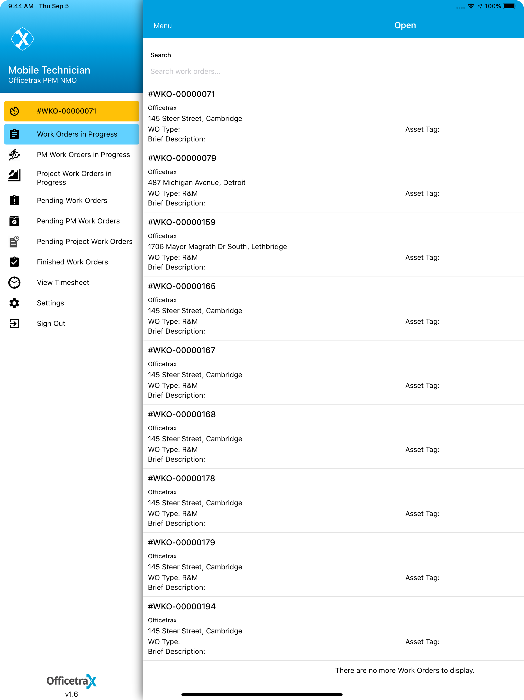 Officetrax screenshot 13