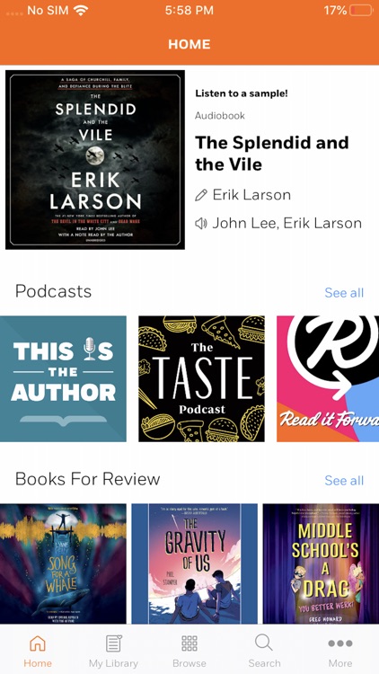 Volumes Turn Up Your Audiobook screenshot-0
