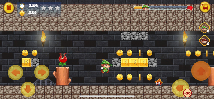 Robin Jungle World -Jump N Run