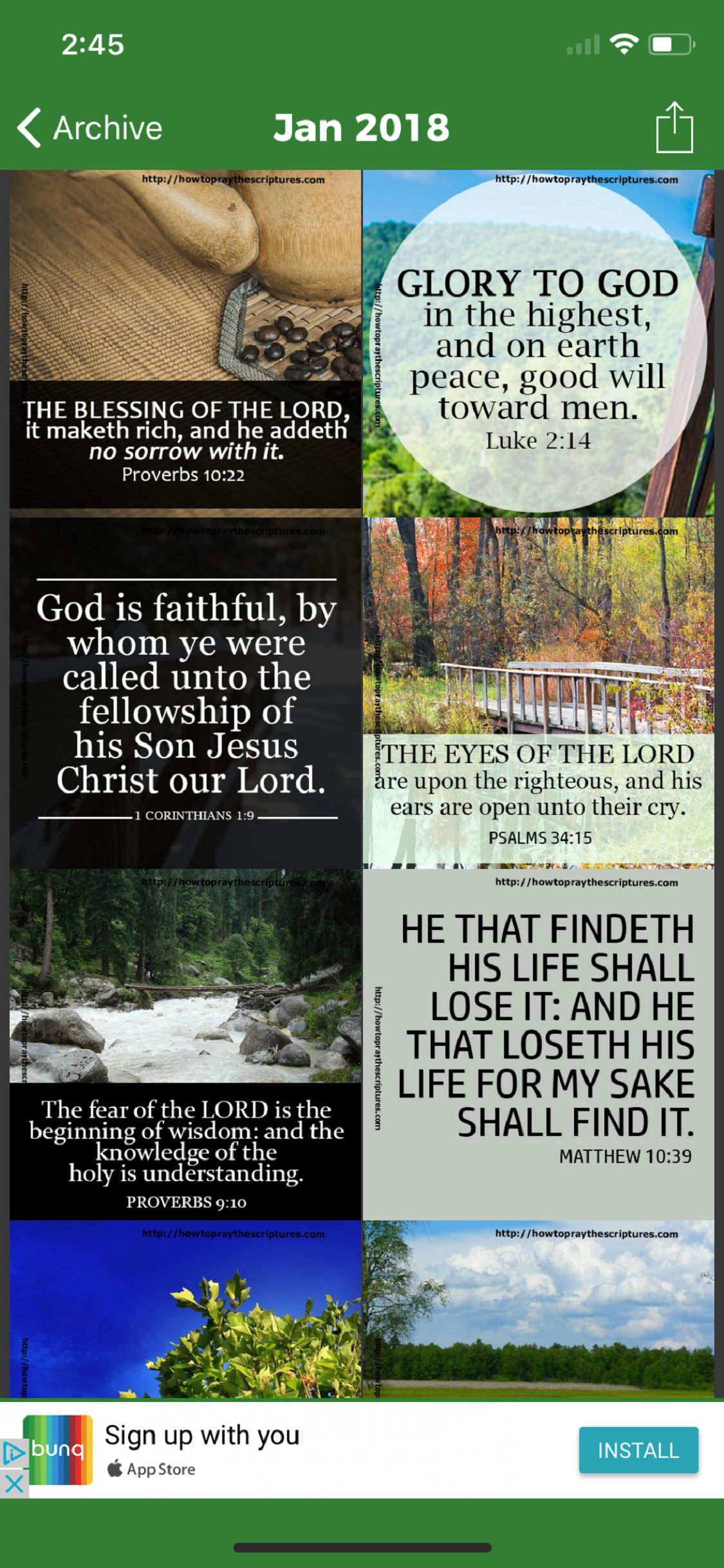 Daily Bible Verses -King James screenshot 2
