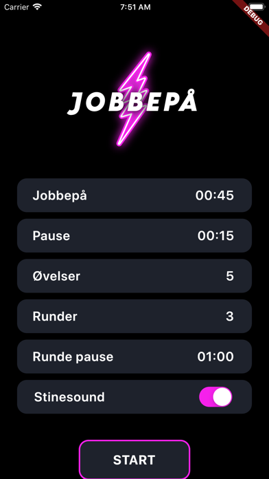 Jobbepå Screenshot