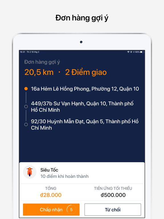 Screenshot #4 pour Tài xế Aha