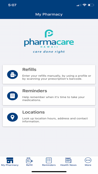 Screenshot #1 pour Pharmacare Hawaii