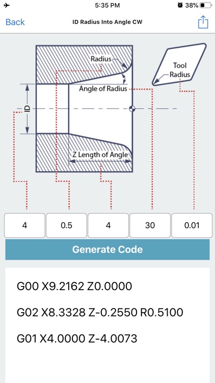 G Code Generator CNC OD ID screenshot-6