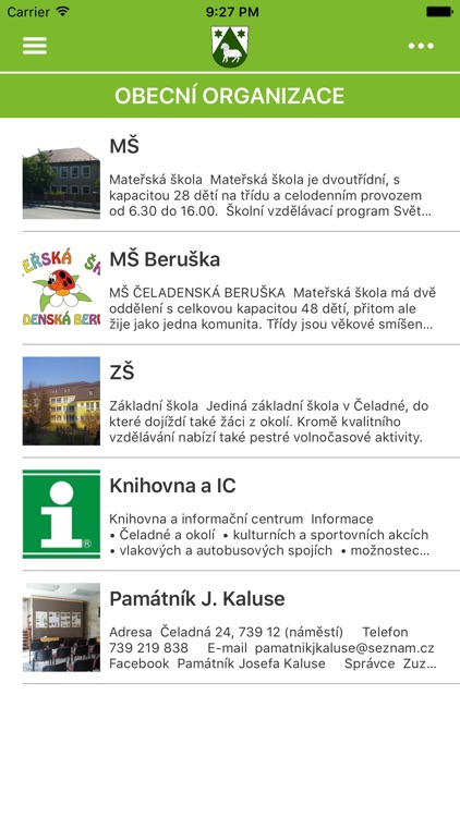 Obec Čeladná screenshot-3