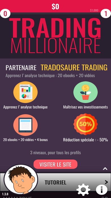 TRADOSAURE Trading Screenshot