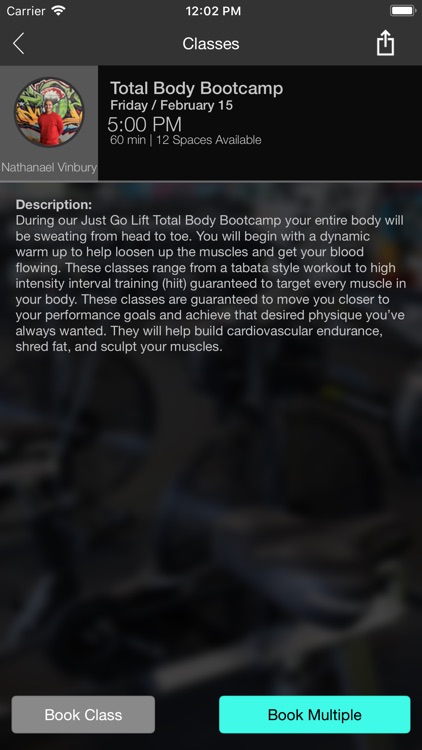 Just Go Lift Member App screenshot-3