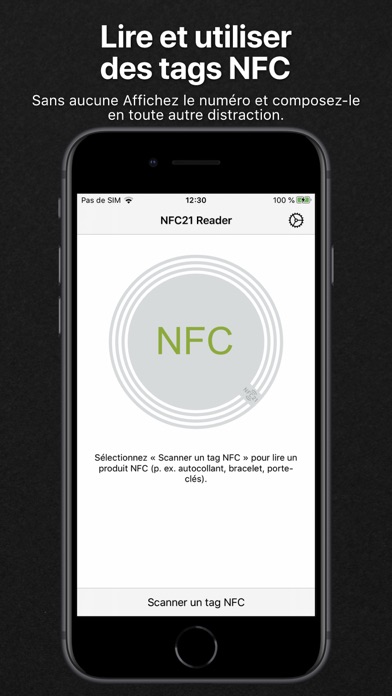 Screenshot #1 pour NFC21 Reader