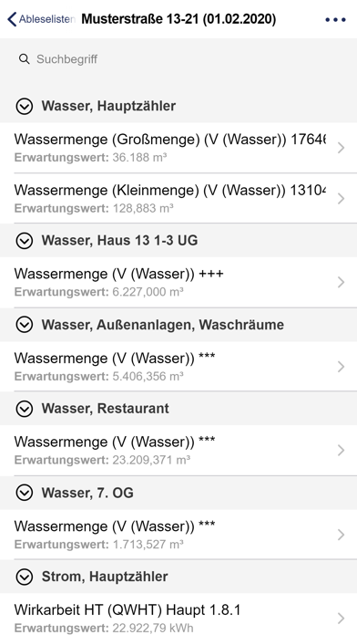 vkw Energiecockpit mobil Screenshot