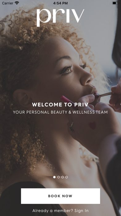 PRIV - Salon delivered to you Screenshot
