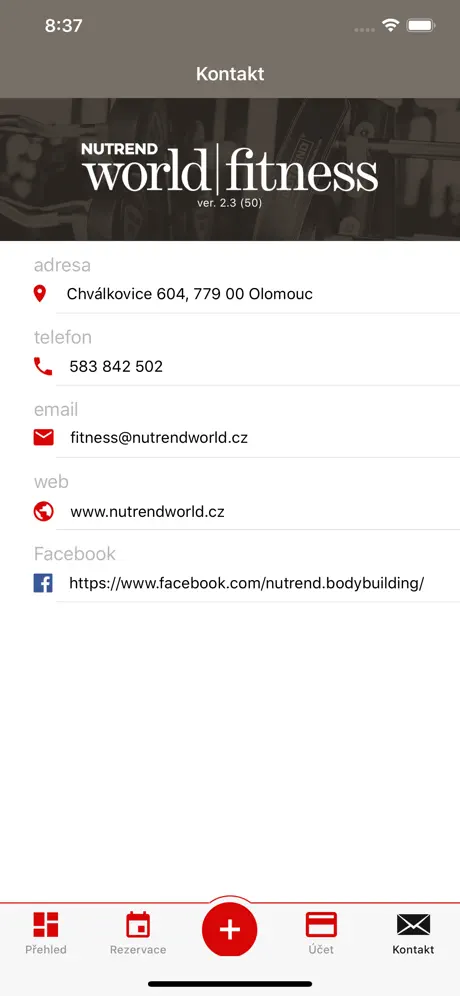 Nutrend World Fitness