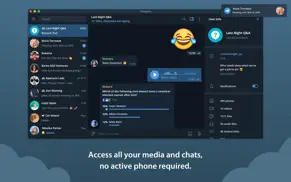 telegram lite iphone capturas de pantalla 2