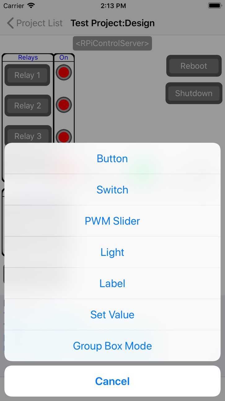 iPhone screenshot