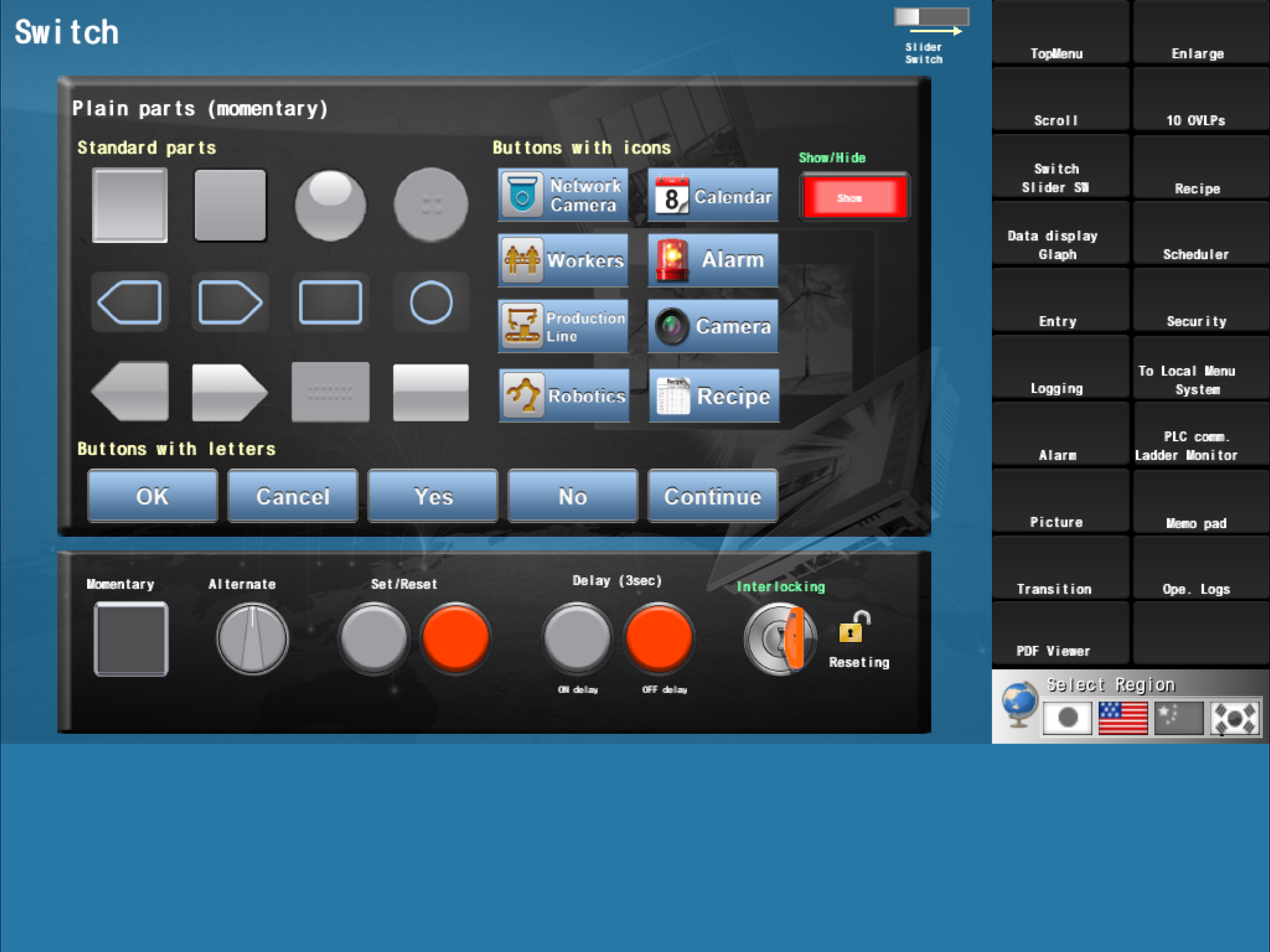 TELLUS-HMI for iPad screenshot 5