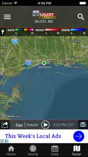 wlox weather iphone screenshot 4