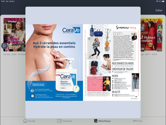 Modes & Travaux Magazine iPad screenshot