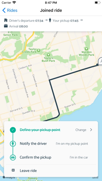 Poola Corporate Carpooling screenshot-5
