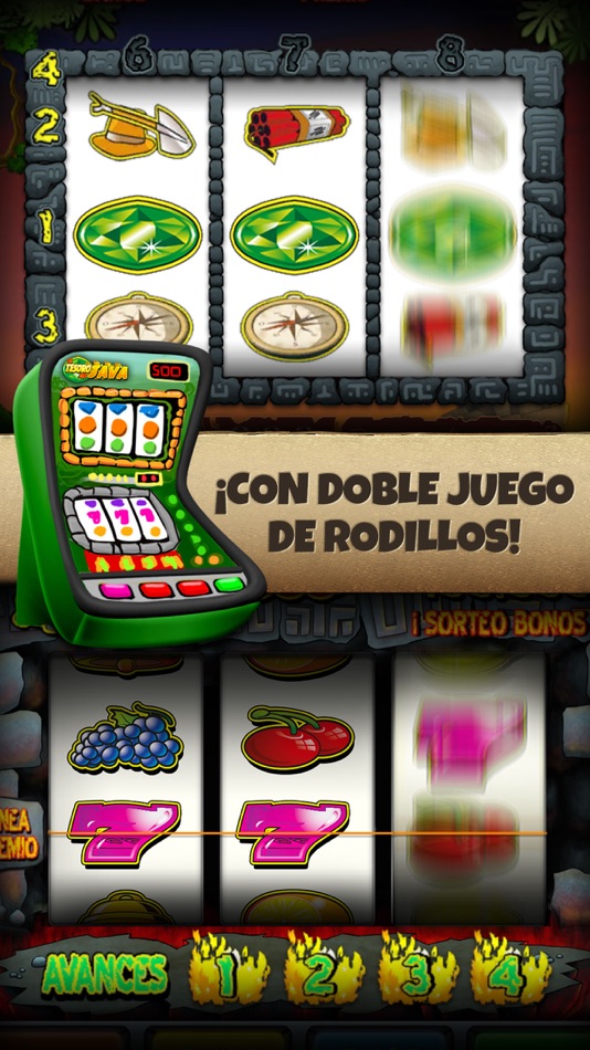 #4. El Tesoro de Java-Tragaperras (iOS) 由: SPACE GO GAME STUDIO S.L.