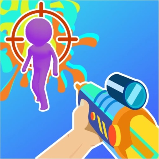 Paint Sniper 3D Icon