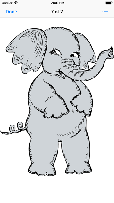 Little Baby  Elephant Stickers screenshot 3