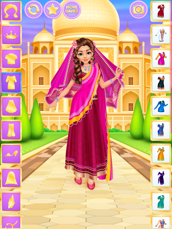 Indian Princess Dress Up Gamesのおすすめ画像4