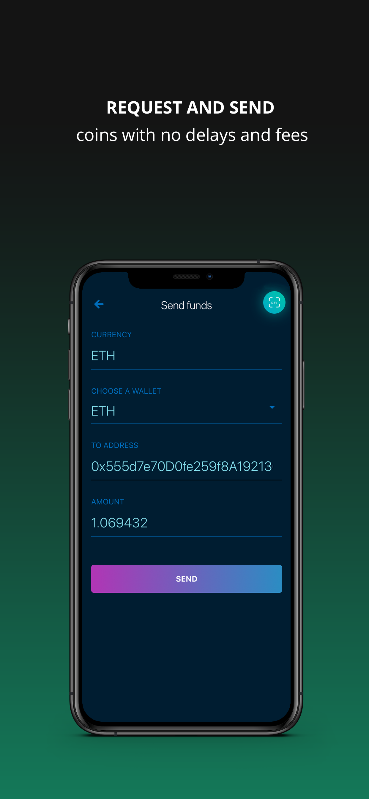 Omnipay Crypto/Fiat Wallet screenshot 5