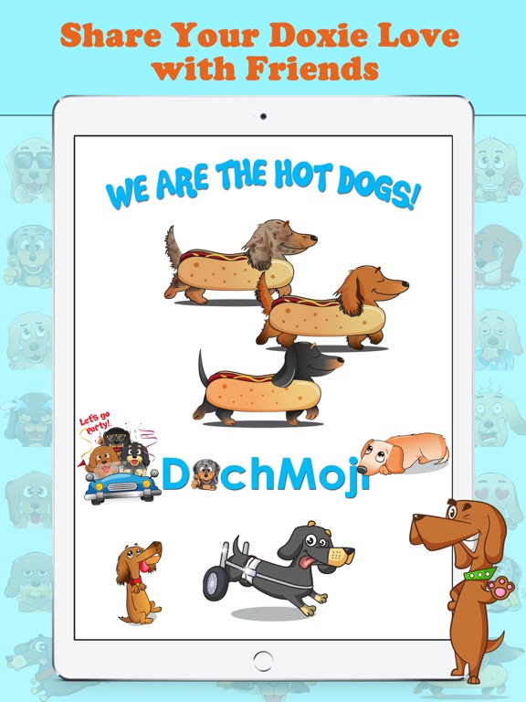 Screenshot #4 pour DachMoji: Sausage Dog Stickers