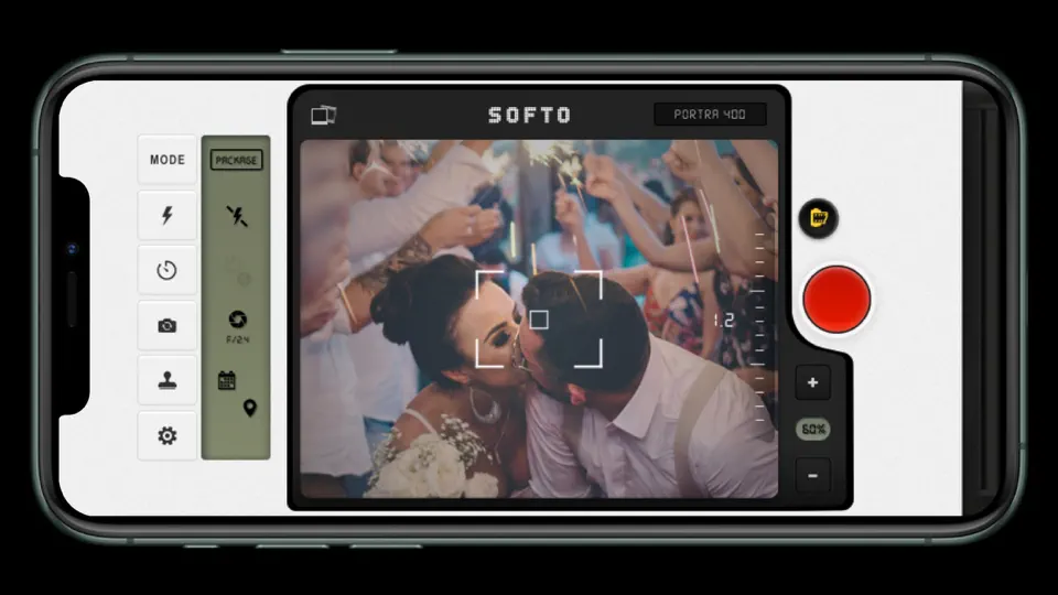 Captura de pantalla de SOFTO - Polar Camera en iPhone 1