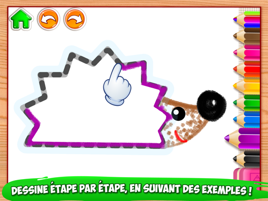 Screenshot #6 pour Dessin lettres! Jeux de enfant