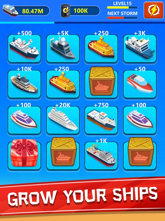 Screenshot #6 pour Merge Ship - Idle Tycoon Game