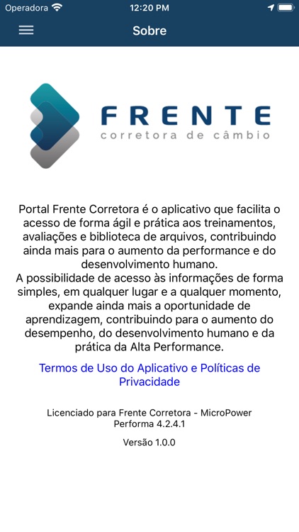 Portal Frente Corretora screenshot-4
