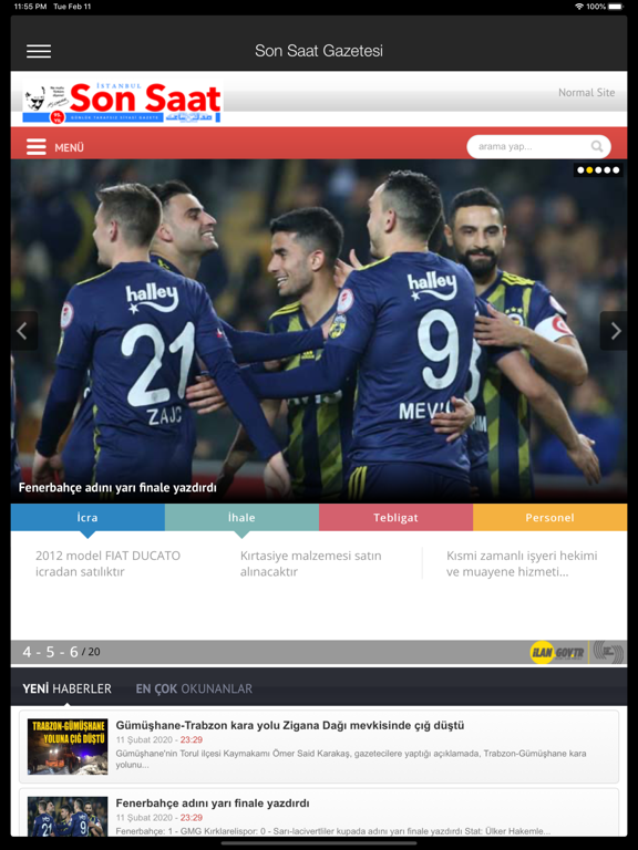 Screenshot #5 pour Son Saat Gazetesi