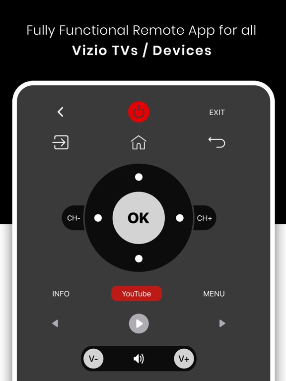 Screenshot #4 pour VizMatics: TV Remote For Vizio