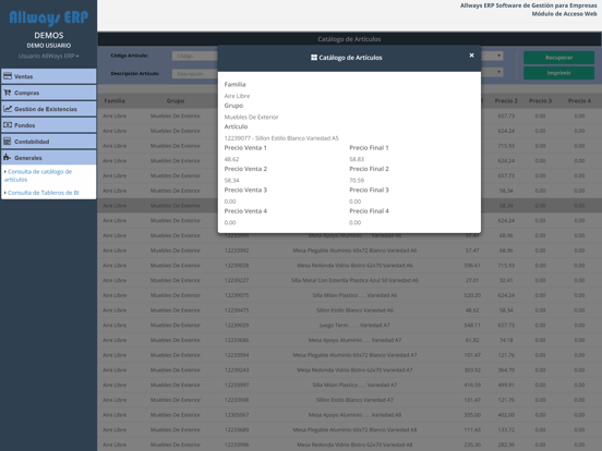 Screenshot #5 pour Allways ERP