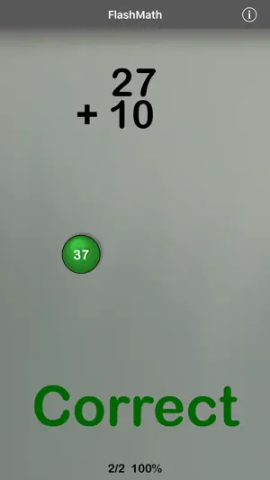 FlashMath (math flash cards) screenshot 4