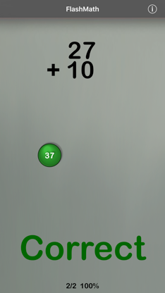 FlashMath (math flash cards) screenshot 4