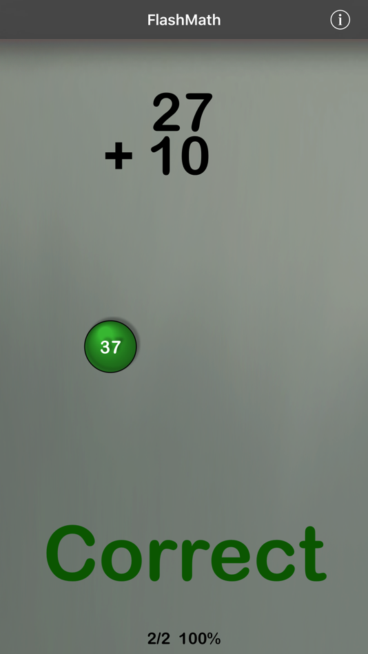 #4. FlashMath (math flash cards) (iOS) 由: PalaSoftware Inc.