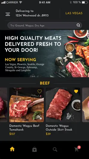 Blackbox Meats: Food Delivery screenshot 2
