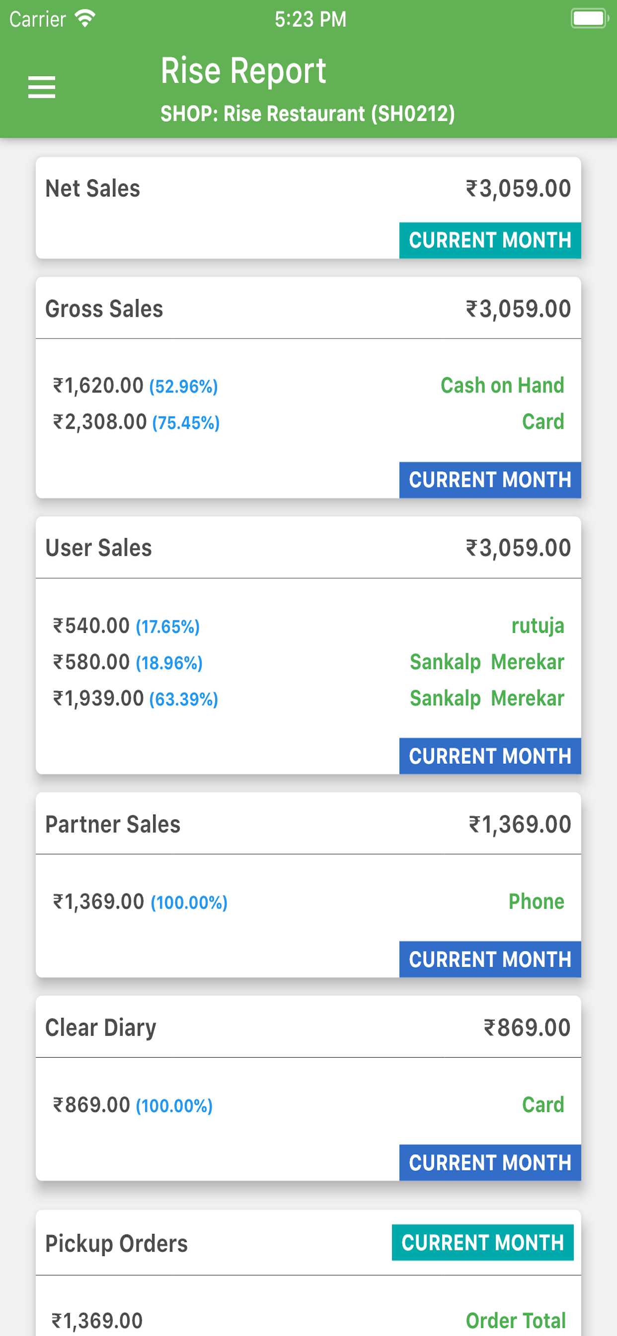 OGD Biz Reports screenshot 3