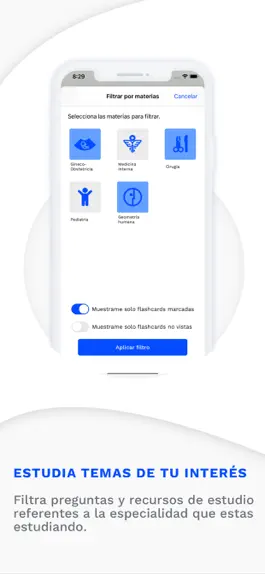 Game screenshot Estudio Medicina apk