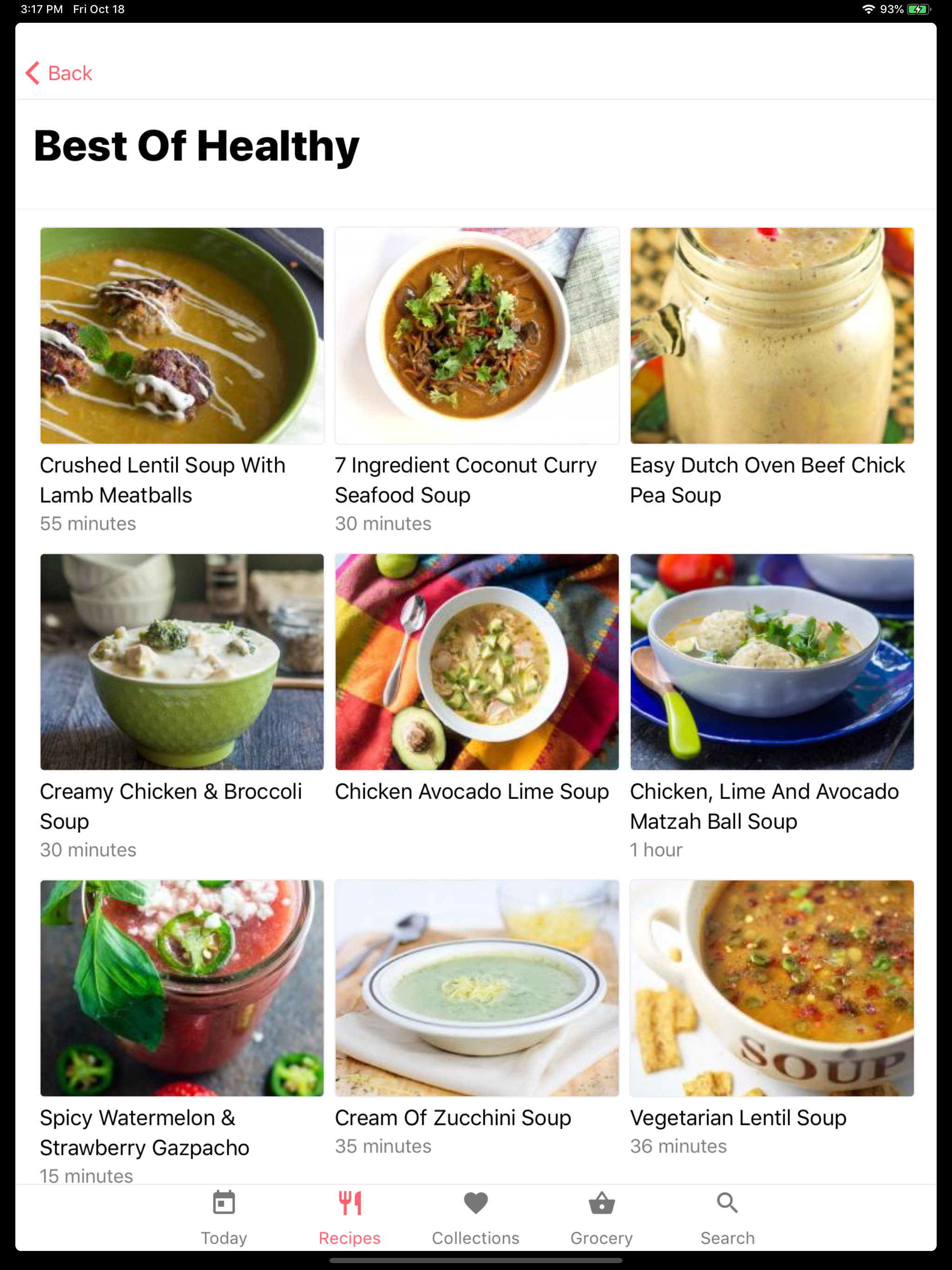Healthy Homemade Soup Recipes