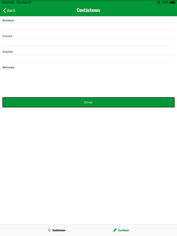 Productos del Campo Delivery iPad screenshot 7 - Shopping app