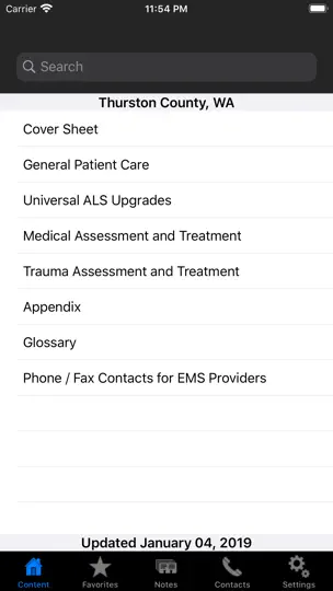 Thurston County Medic One/EMS iPhone Screenshot 2