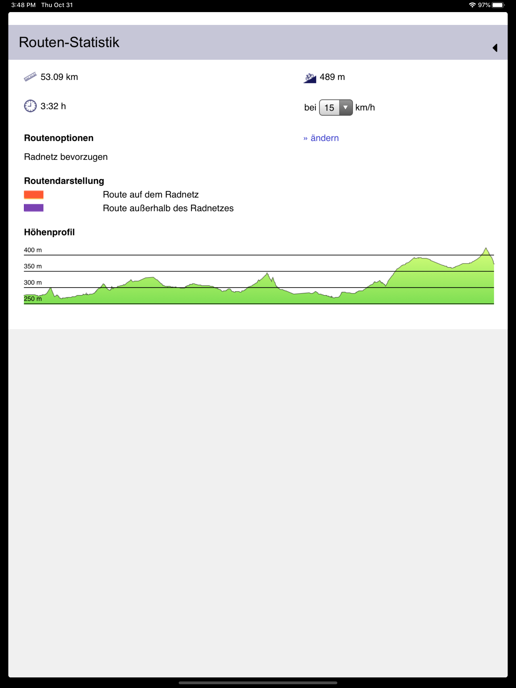 Radroutenplaner Thüringen screenshot 6