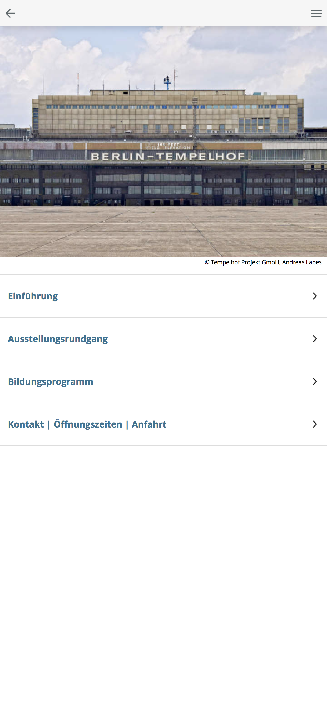 Projekt Flughafen Tempelhof screenshot 2