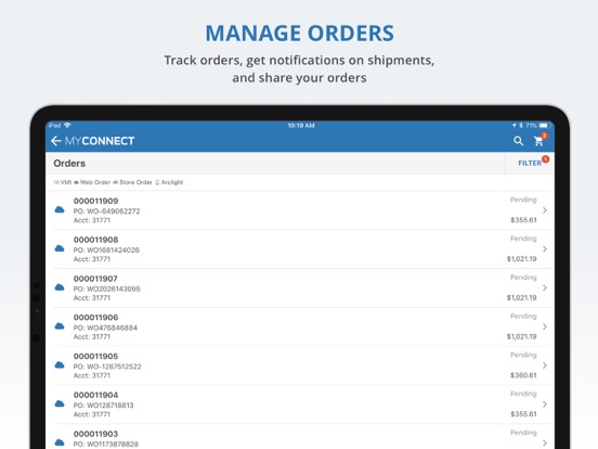 ISN MyConnect iPad screenshot 3 - Business app