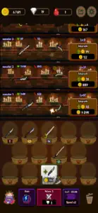 WeaponWar : Idle Merge Weapon screenshot #2 for iPhone