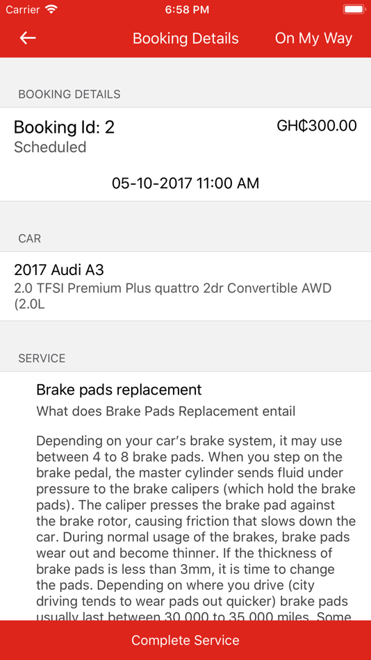#2. UF Mechanic (iOS) 由: Samuel Ayeh
