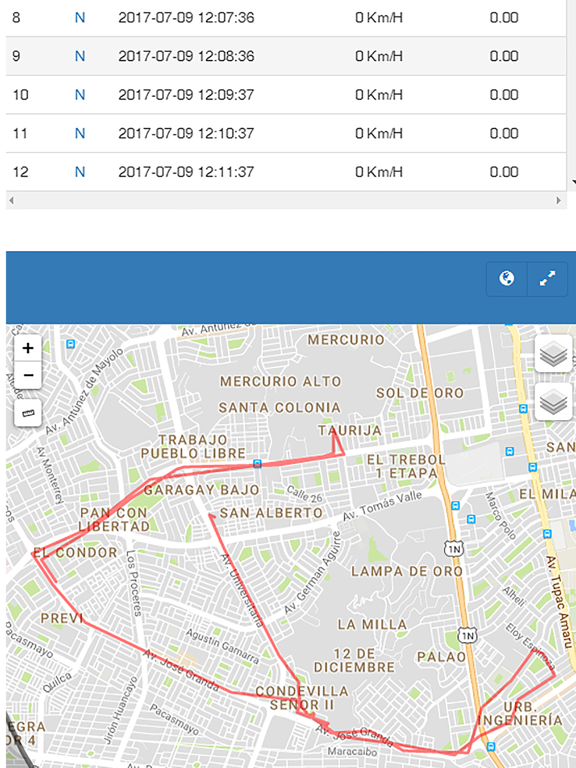 GPS GOLDEN iPad screenshot